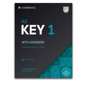 A2 Key 1 for the Revised 2020 Exam Student's Book with Answers, Audio Download
