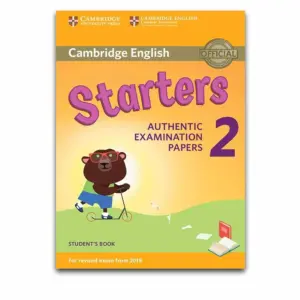 Cambridge English Starters 2 for Revised Exam From 2018 Student's Book with Audio, Answer Key PDF Download