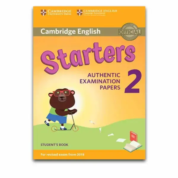 Cambridge English Starters 2 for Revised Exam From 2018 Student's Book with Audio, Answer Key PDF Download