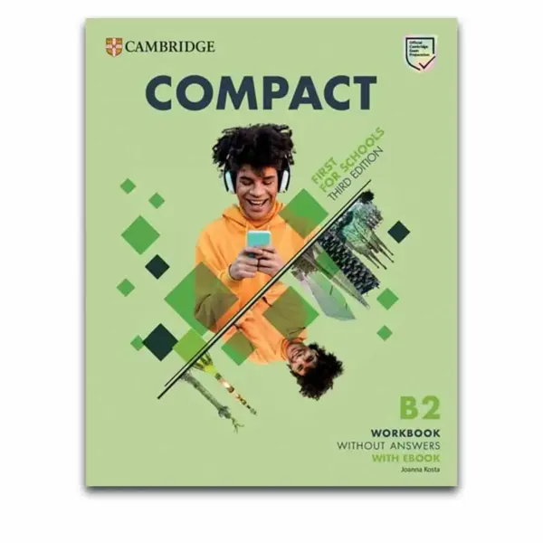 Compact First for Schools Third Edition Workbook with Answers, Audio Download