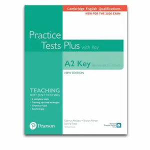 Sách Pearson Practice Tests Plus A2 Key (Also suitable for Schools) kèm Audio