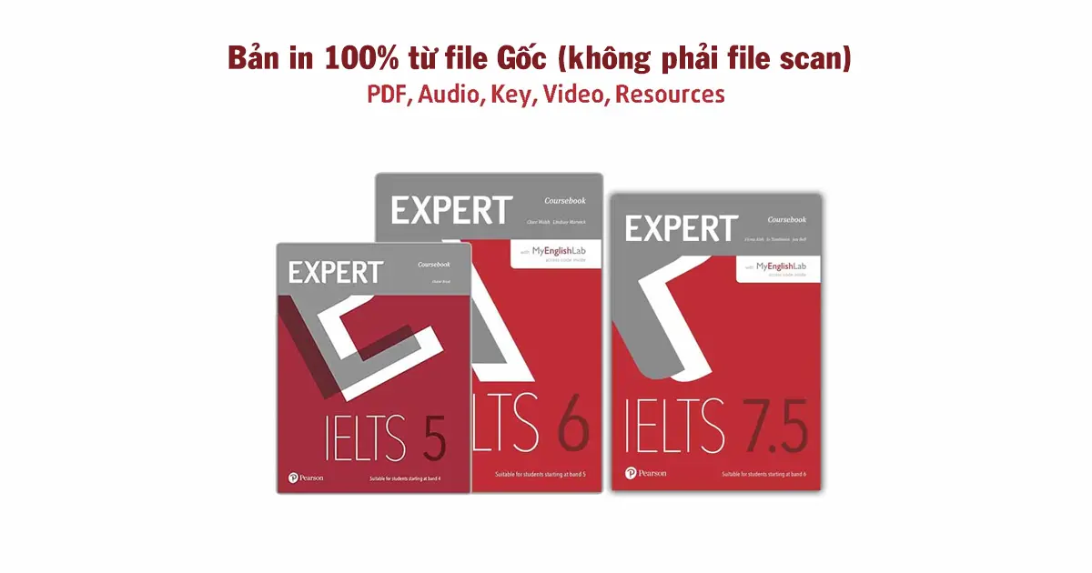 Trọn bộ Expert IELTS đầy đủ Answer Key, Audio, Video