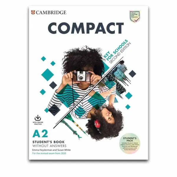 sách Compact A2 Key for Schools (Second Edition) kèm Answer Key, Audio Download