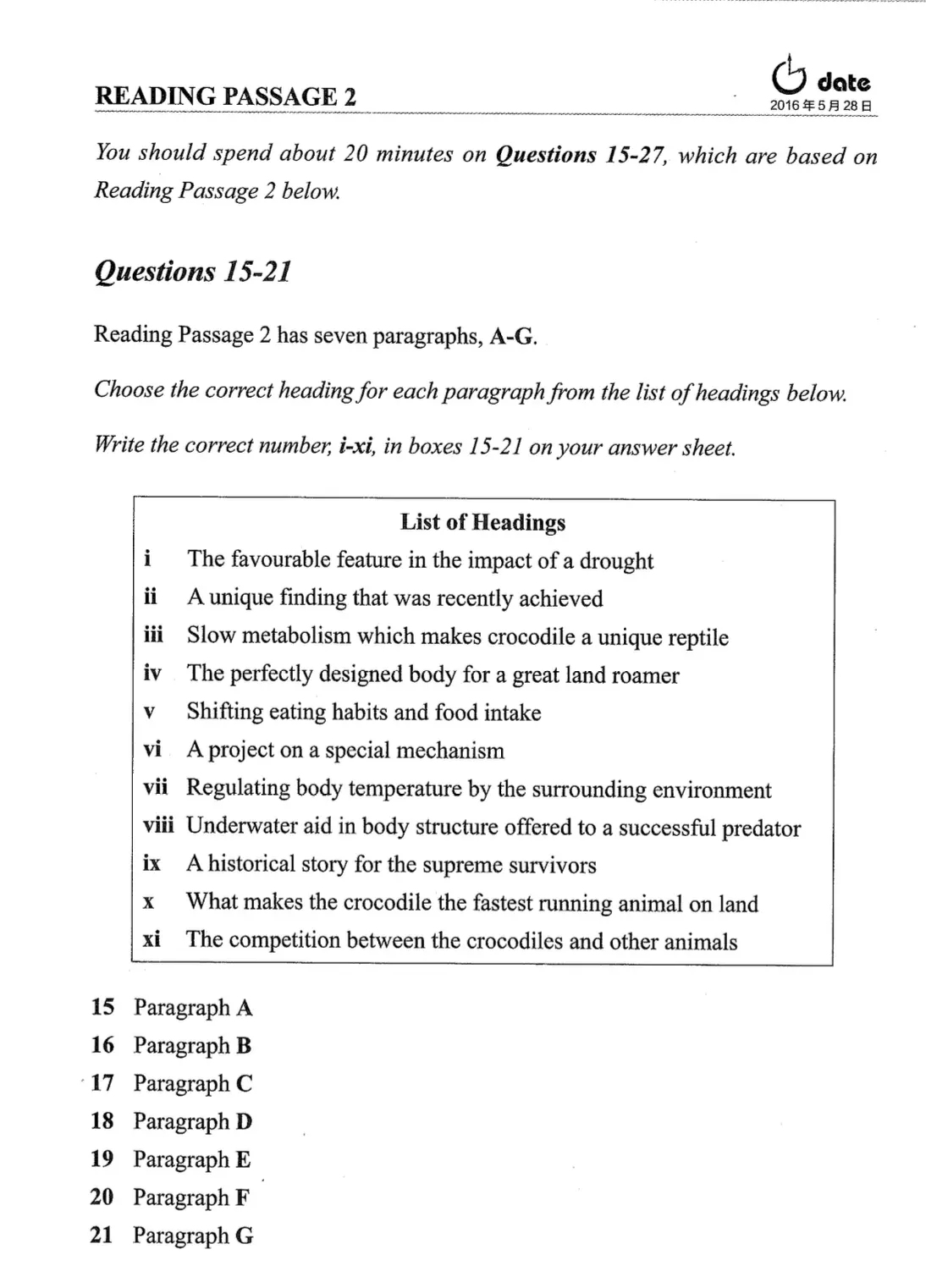 IELTS Reading Actual Tests Vol 7 PDF