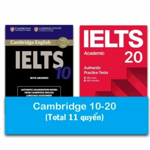 Combo Cambridge IELTS 10-20